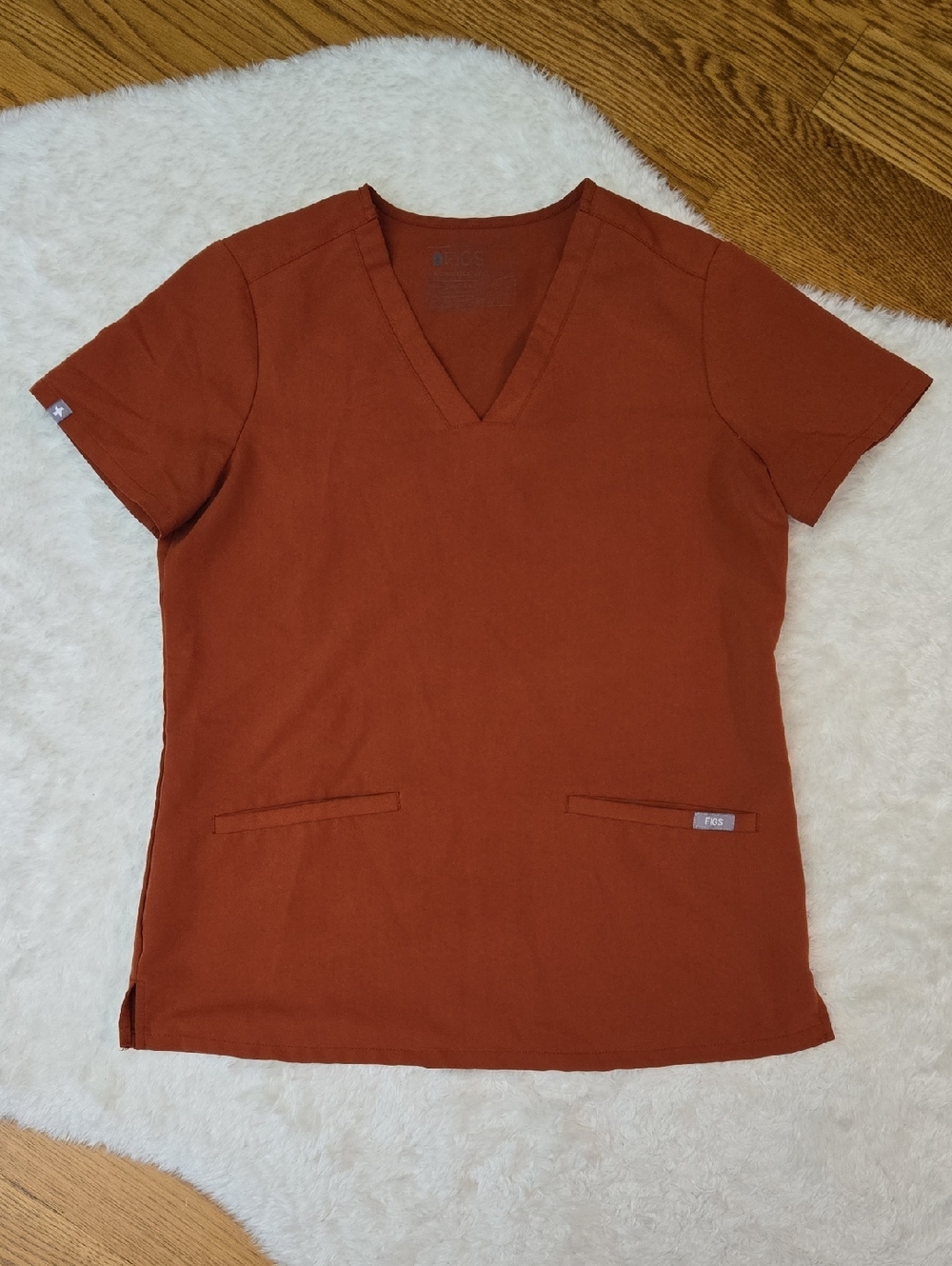 FIGS Scrub Top, Womens Size Extra Small